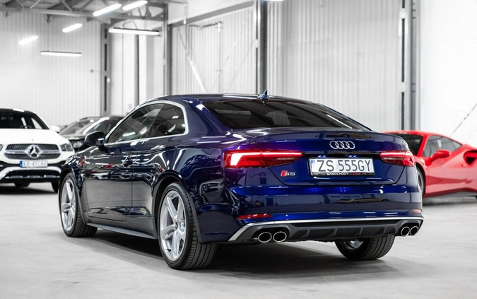 Audi S5 cena 177000 przebieg: 78000, rok produkcji 2017 z Rumia małe 781
